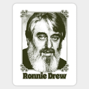 Ronnie Drew -- Vintage Style Design Sticker